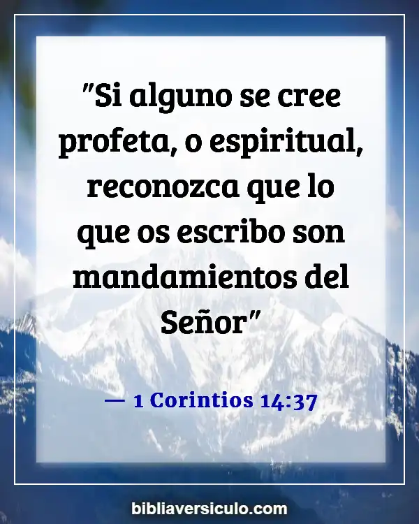 Versículos de la Biblia Sobre Destrucción de Jerusalén (1 Corintios 14:37)
