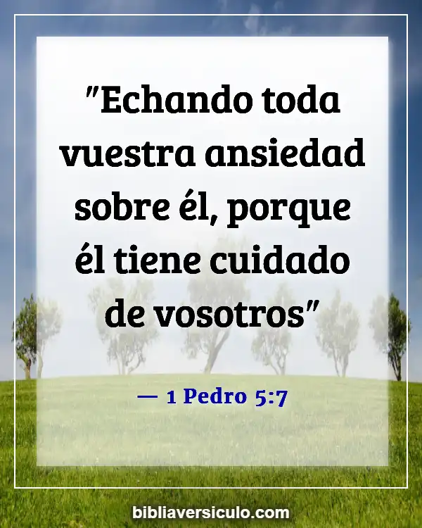 Versículos de la Biblia Sobre Seres queridos fallecidos (1 Pedro 5:7)