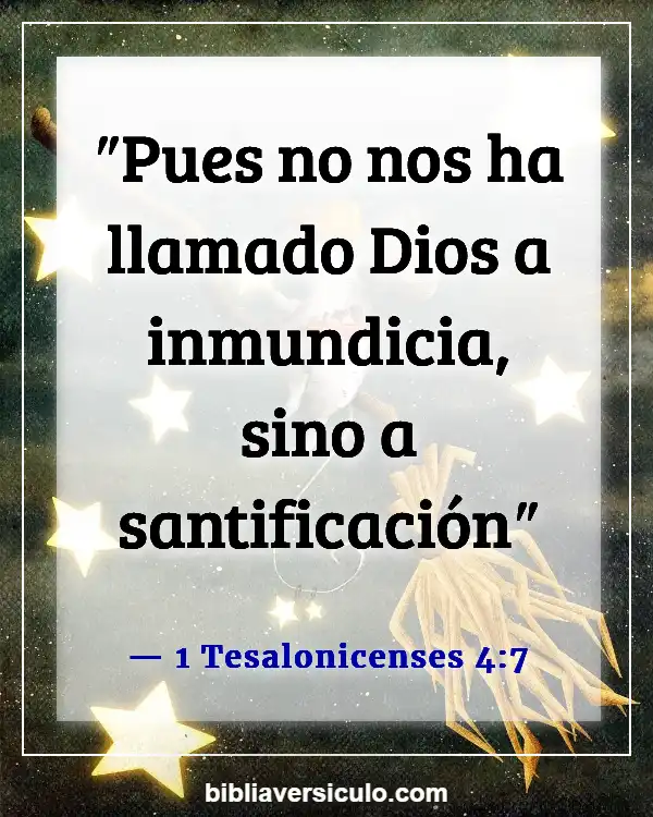 Versículos de la Biblia Sobre Vocación (1 Tesalonicenses 4:7)
