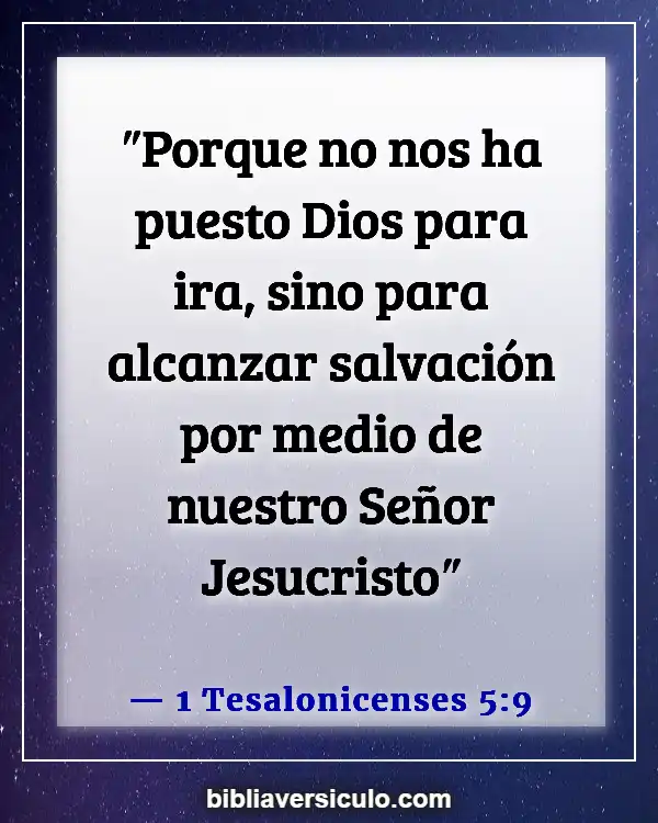 Versículos de la Biblia Sobre El futuro (1 Tesalonicenses 5:9)