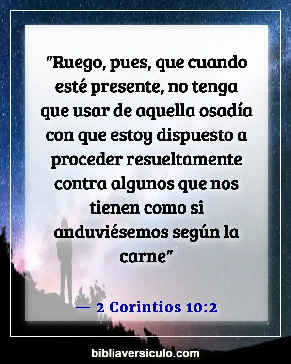 Versículos de la Biblia Sobre Renovación de la mente (2 Corintios 10:2)