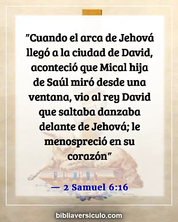 Versículos de la Biblia Sobre Ventanas (2 Samuel 6:16)
