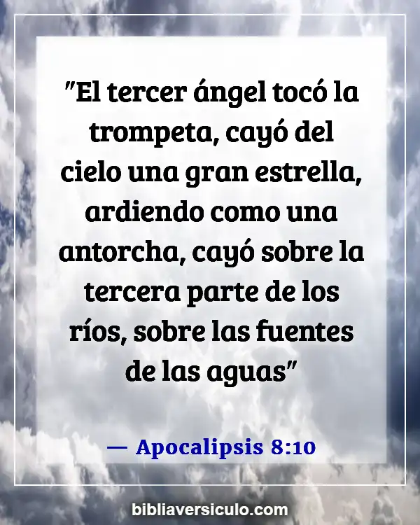 Versículos de la Biblia Sobre Festival de trompetas (Apocalipsis 8:10)