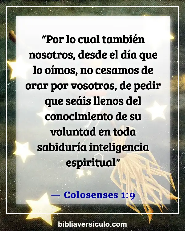 Versículos de la Biblia Sobre La deidad de Jesús (Colosenses 1:9)