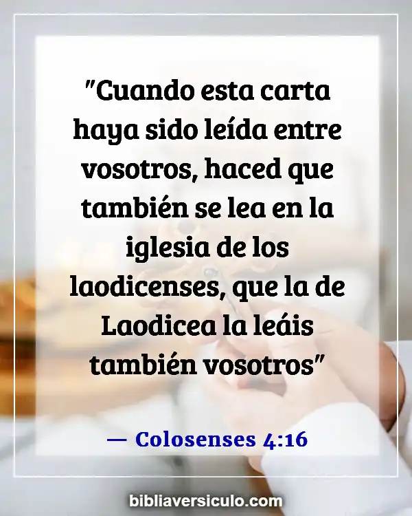Versículos de la Biblia Sobre Destrucción de Jerusalén (Colosenses 4:16)