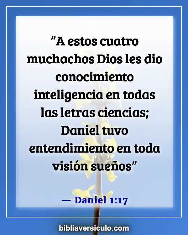 Versículos de la Biblia Sobre Empatía (Daniel 1:17)