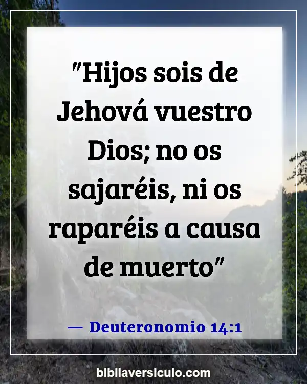Versículos de la Biblia Sobre Tatuajes (Deuteronomio 14:1)