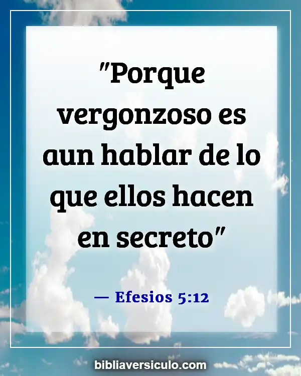 Versículos de la Biblia Sobre Respetar al marido (Efesios 5:12)