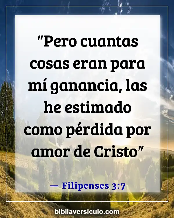 Versículos de la Biblia Sobre Pasado (Filipenses 3:7)