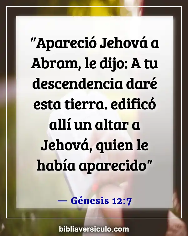 Versículos de la Biblia Sobre Los que están en contra de Israel (Génesis 12:7)