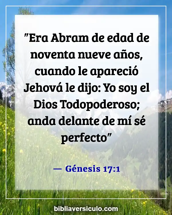 Versículos de la Biblia Sobre Cordura (Génesis 17:1)