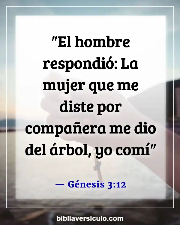 Versículos de la Biblia Sobre Alá (Génesis 3:12)