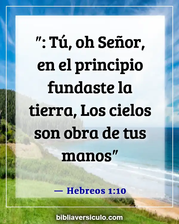 Versículos de la Biblia Sobre Terremoto (Hebreos 1:10)