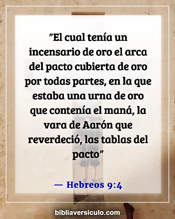 Versículos de la Biblia Sobre Exaltación (Hebreos 9:4)