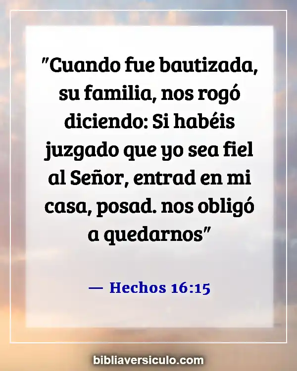 Versículos de la Biblia Sobre Lidia (Hechos 16:15)