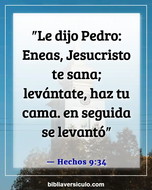 Versículos de la Biblia Sobre Milagros y maravillas (Hechos 9:34)
