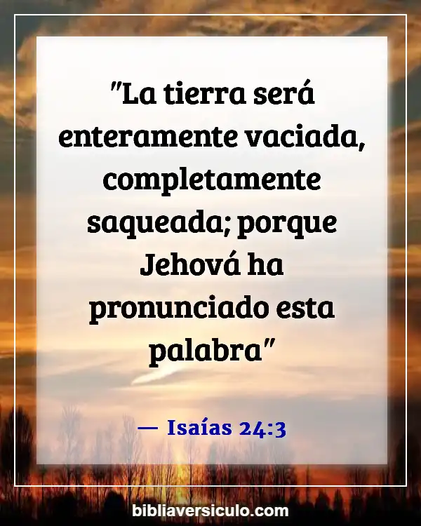 Versículos de la Biblia Sobre David bailó (Isaías 24:3)