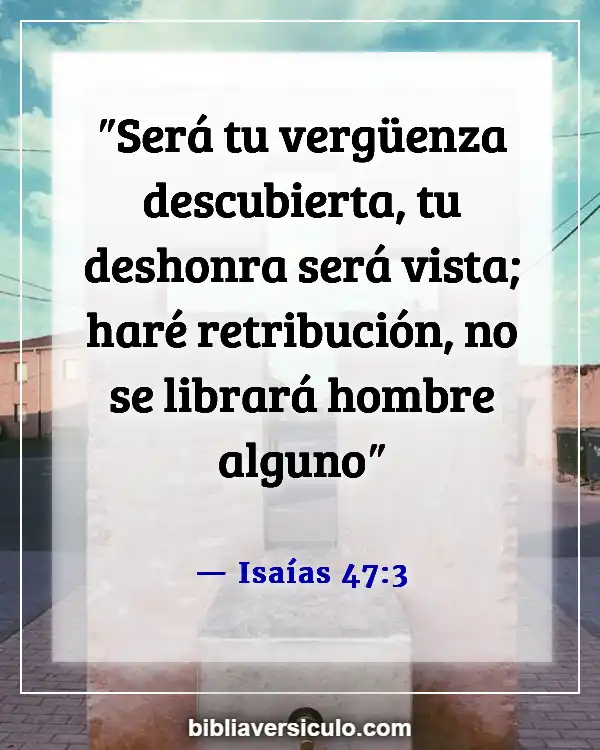 Versículos de la Biblia Sobre Orión (Isaías 47:3)