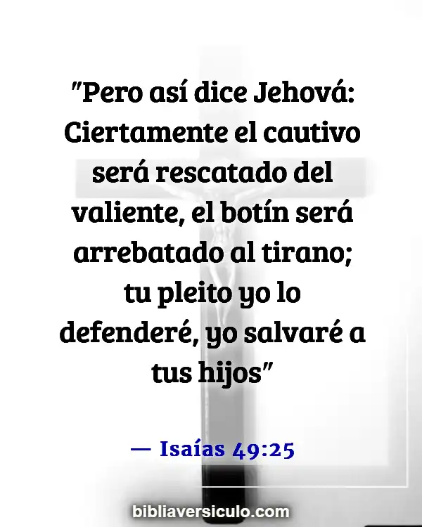 Versículos de la Biblia Sobre Batalla (Isaías 49:25)