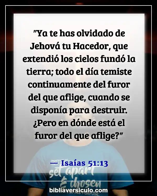 Versículos de la Biblia Sobre Astronomía (Isaías 51:13)