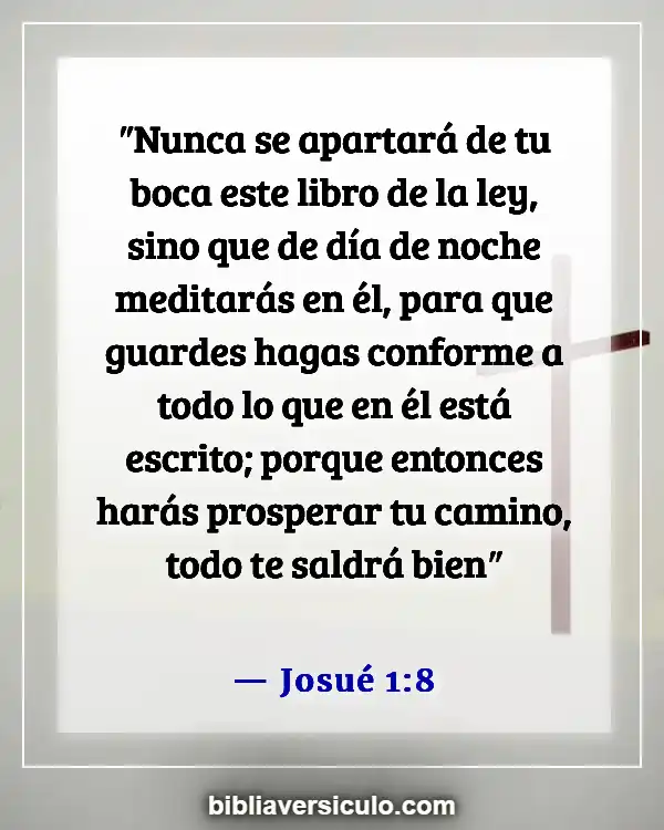 Versículos de la Biblia Sobre Obediencia (Josué 1:8)