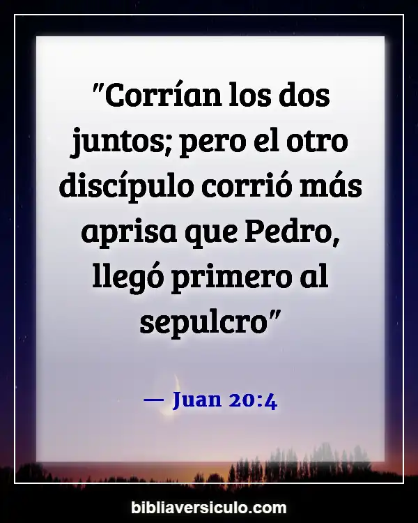 Versículos de la Biblia Sobre María Magdalena (Juan 20:4)