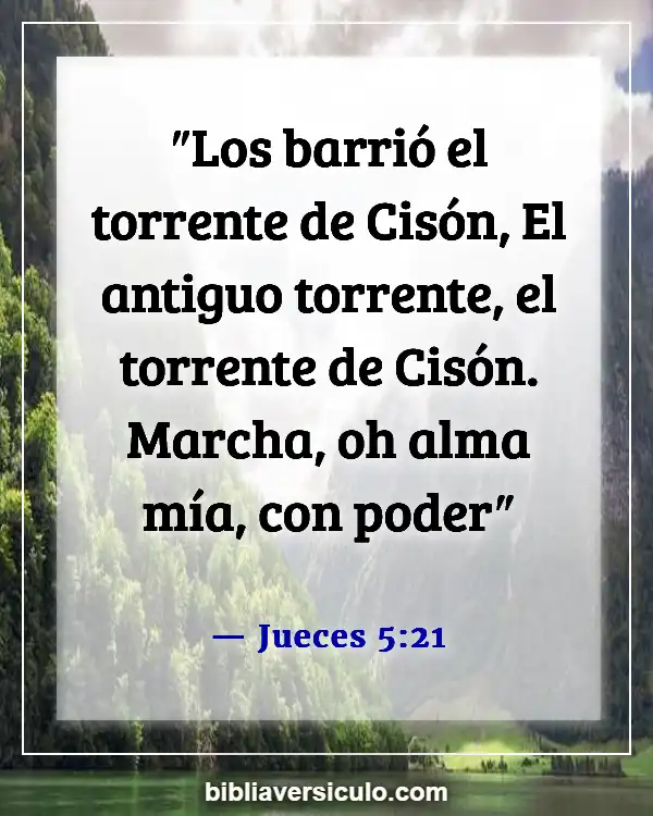 Versículos de la Biblia Sobre El río Nilo (Jueces 5:21)