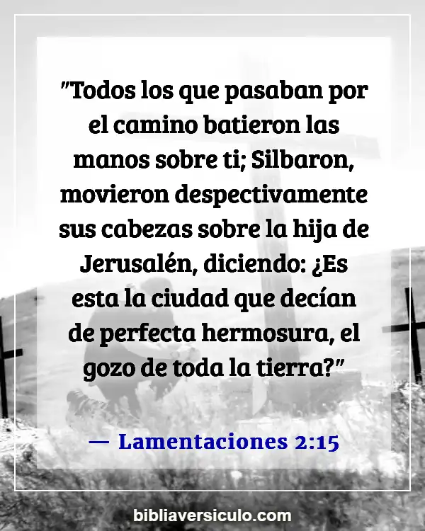Versículos de la Biblia Sobre Ángeles de la belleza (Lamentaciones 2:15)