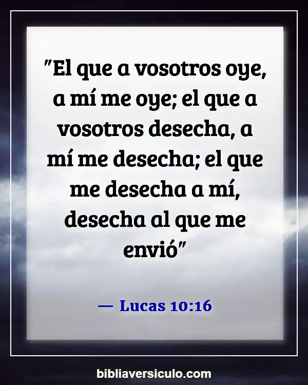 Versículos de la Biblia Sobre Propiedad de la vivienda (Lucas 10:16)