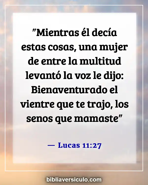 Versículos de la Biblia Sobre Adjunto (Lucas 11:27)