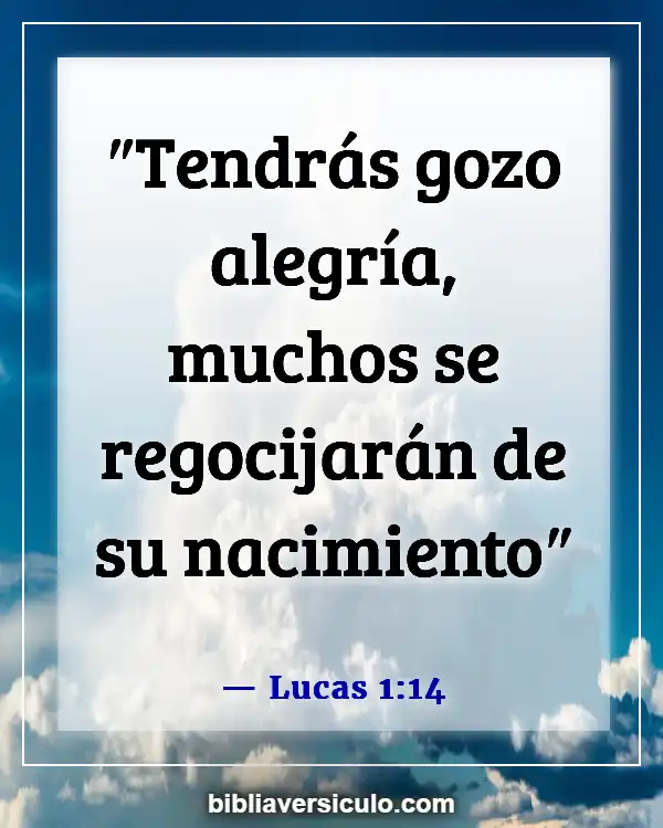 Versículos de la Biblia Sobre Humor (Lucas 1:14)