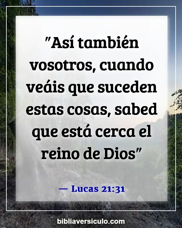 Versículos de la Biblia Sobre Viviendo 70 años (Lucas 21:31)