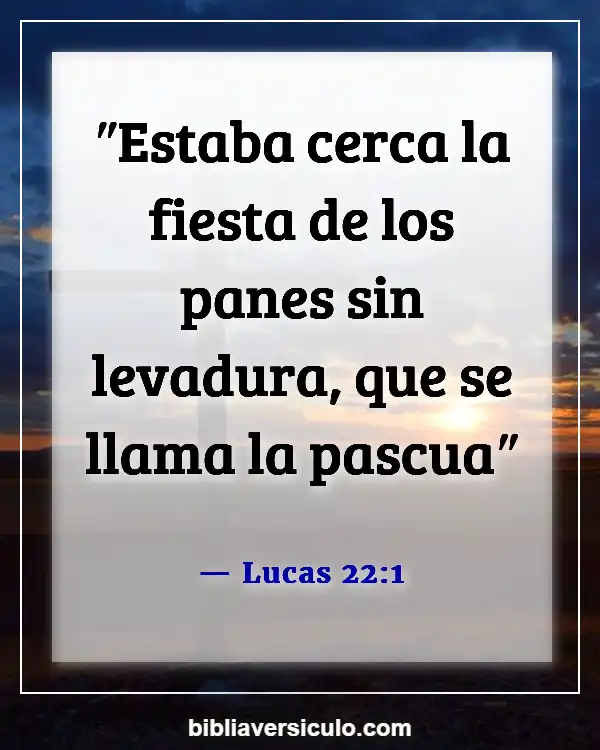 Versículos de la Biblia Sobre La última cena (Lucas 22:1)