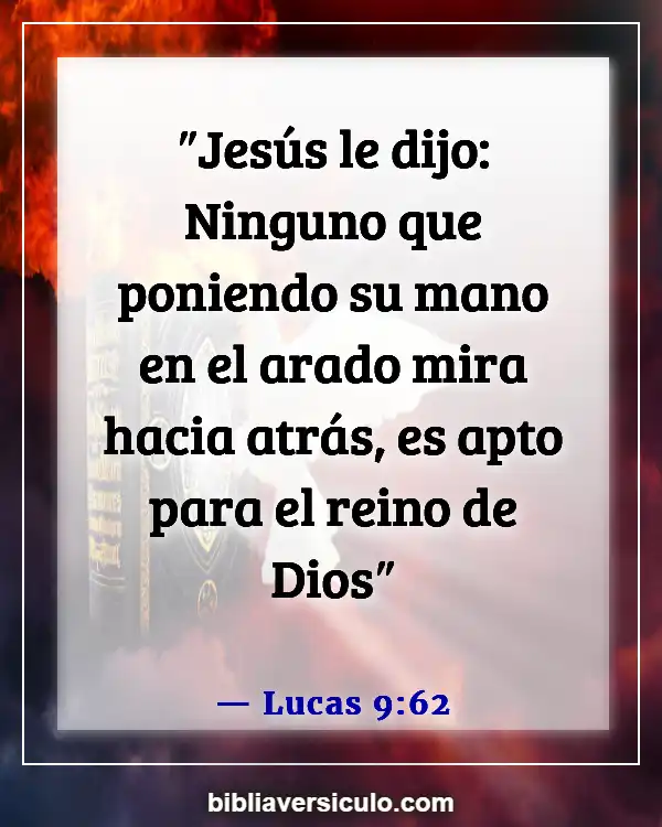 Versículos de la Biblia Sobre Agricultura (Lucas 9:62)