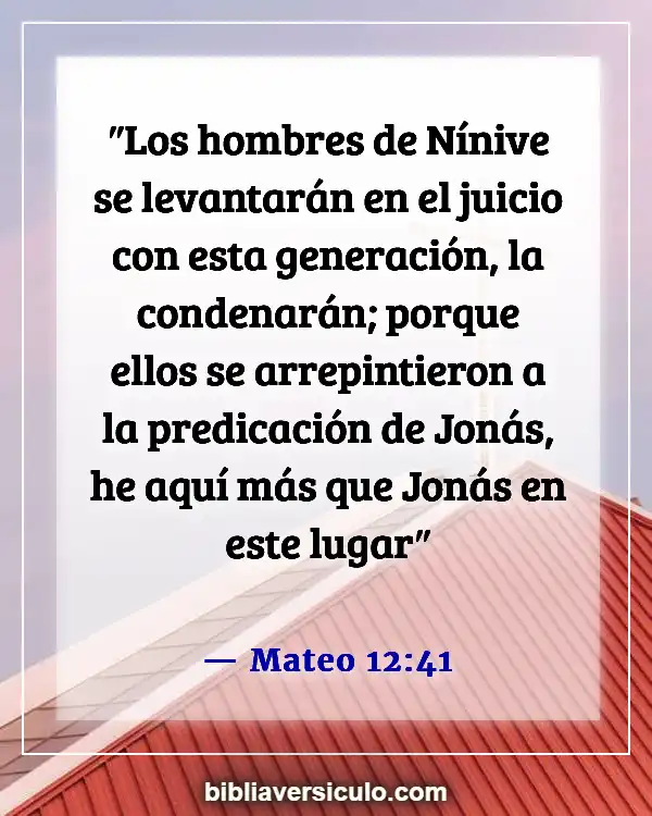 Versículos de la Biblia Sobre Asiria (Mateo 12:41)