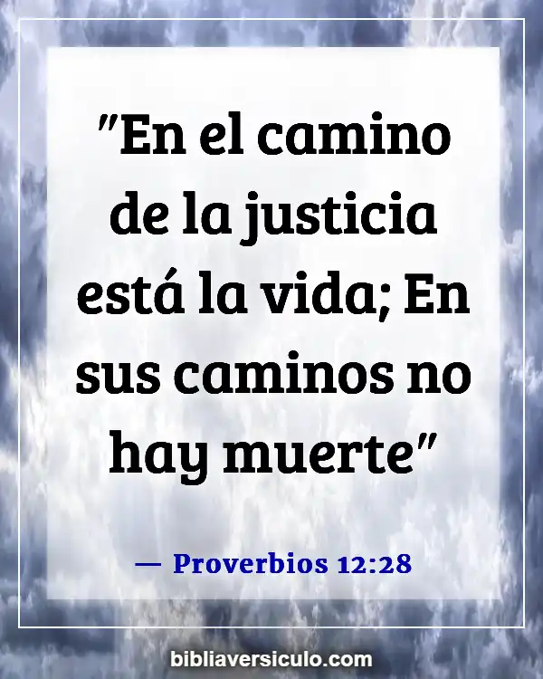 Versículos de la Biblia Sobre Funeral (Proverbios 12:28)