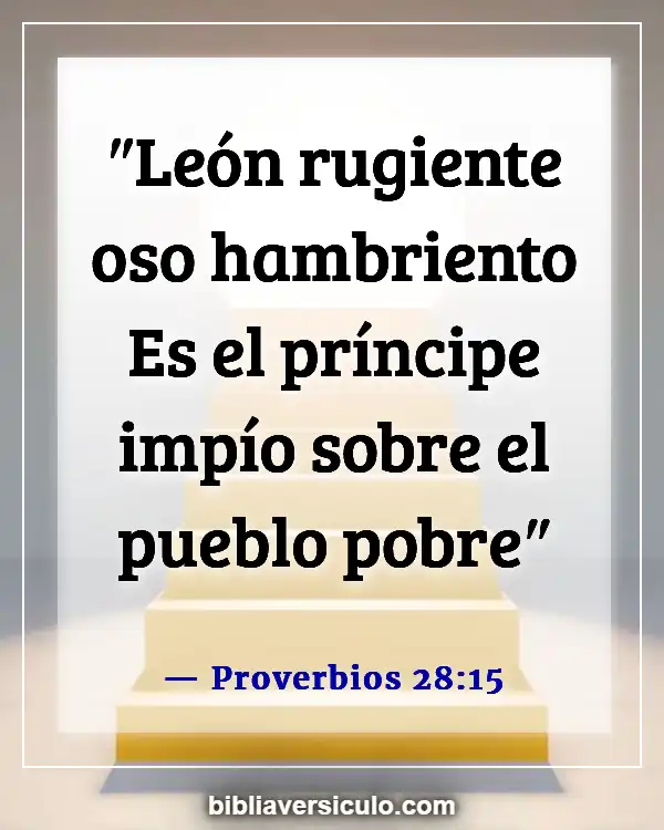 Versículos de la Biblia Sobre Niños (Proverbios 28:15)