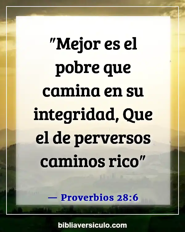 Versículos de la Biblia Sobre Infiel (Proverbios 28:6)