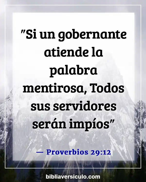 Versículos de la Biblia Sobre Relajación (Proverbios 29:12)
