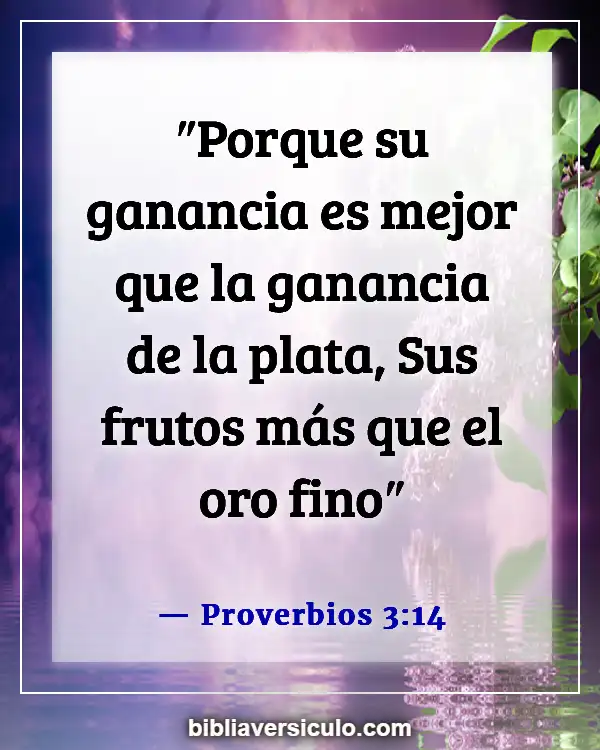 Versículos de la Biblia Sobre Comprando una casa (Proverbios 3:14)