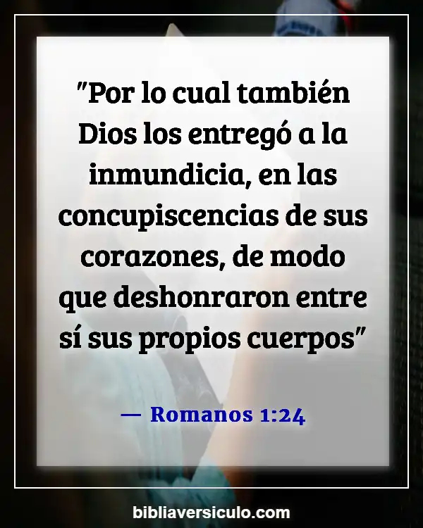 Versículos de la Biblia Sobre Homosexualidad (Romanos 1:24)