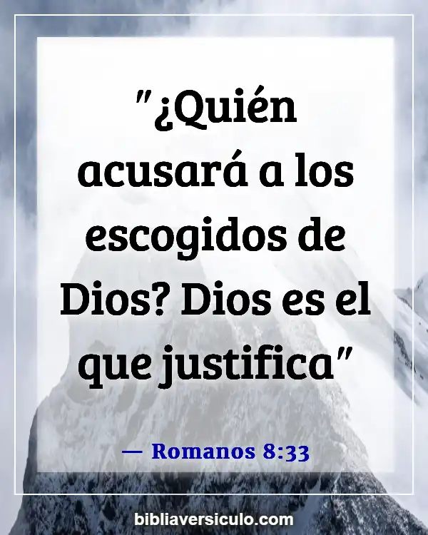 Versículos de la Biblia Sobre Predestinado (Romanos 8:33)