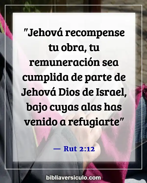 Versículos de la Biblia Sobre Gratitud y agradecimiento (Rut 2:12)