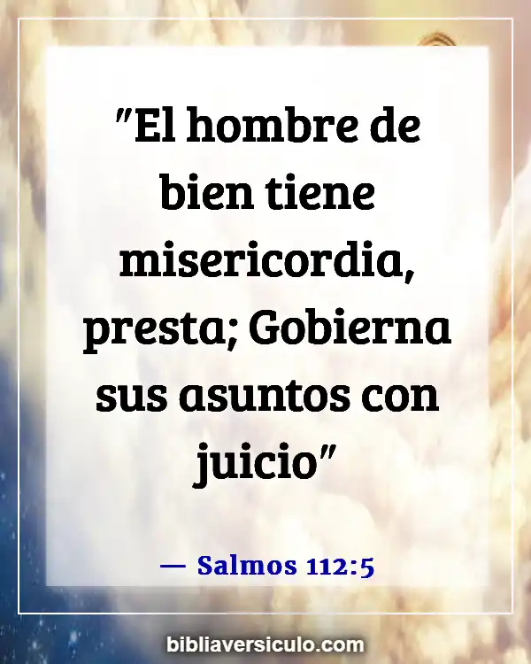 Versículos de la Biblia Sobre Emprendimiento (Salmos 112:5)
