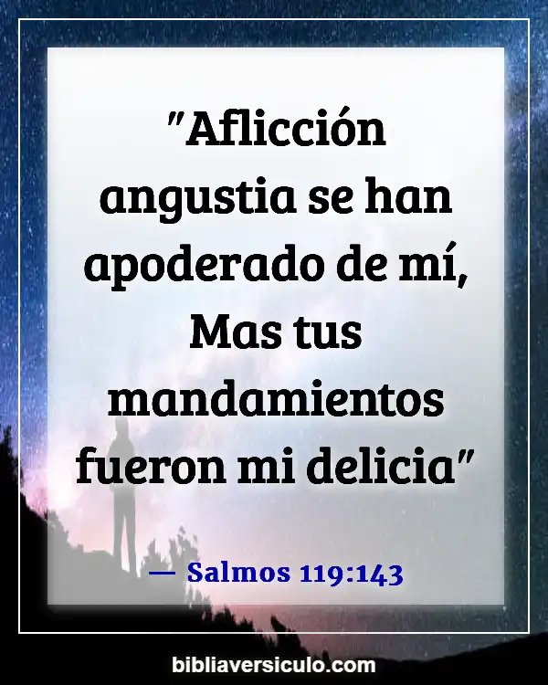 Versículos de la Biblia Sobre Presión (Salmos 119:143)