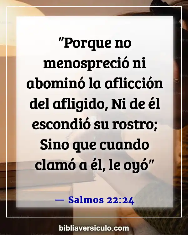 Versículos de la Biblia Sobre Violencia (Salmos 22:24)