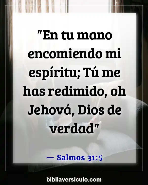 Versículos de la Biblia Sobre Compromiso (Salmos 31:5)