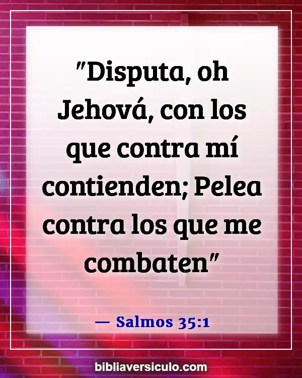 Versículos de la Biblia Sobre Leer en ayunas (Salmos 35:1)