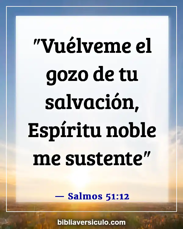 Versículos de la Biblia Sobre Restauracion (Salmos 51:12)