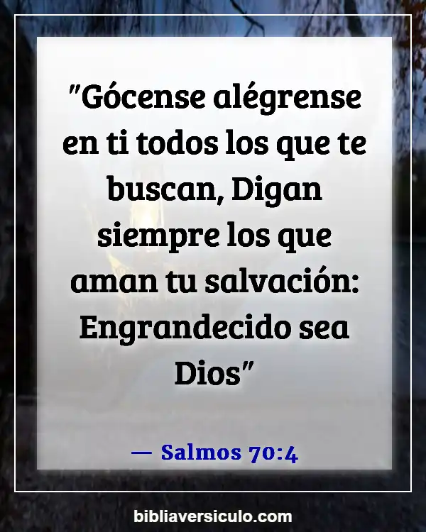 Versículos de la Biblia Sobre Lamento (Salmos 70:4)